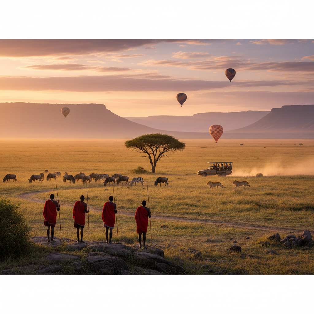 Découvrir massai mara : un safari inoubliable au cœur du kenya