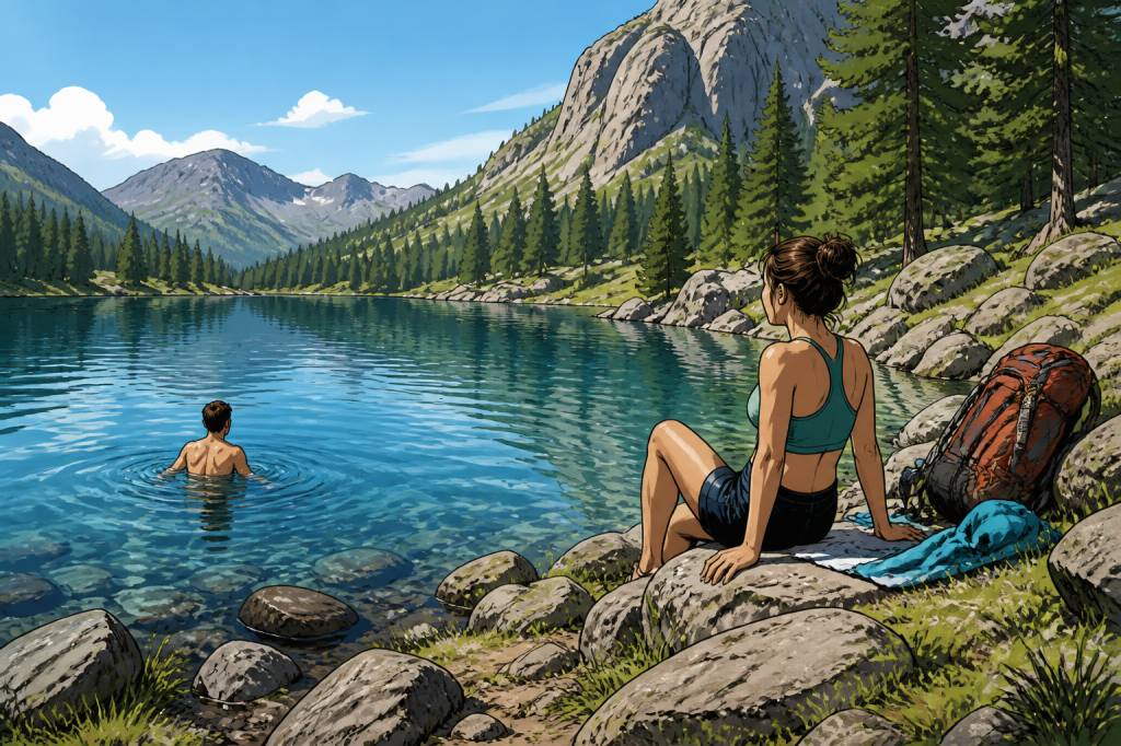 Baignade lac : où se baigner en toute sécurité en randonnée
