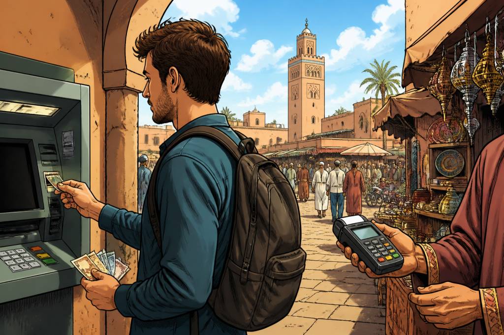 Argent à marrakech : guide pratique pour changer, retirer et payer sur place