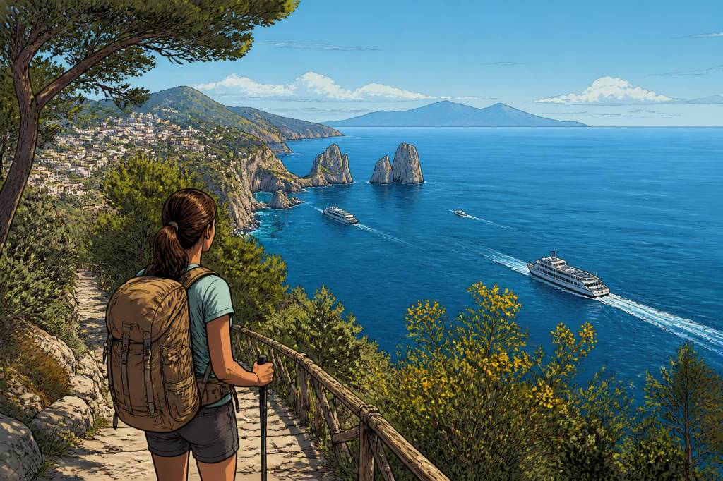 Baie de Naples îles : guide des plus belles randonnées et traversées en ferry