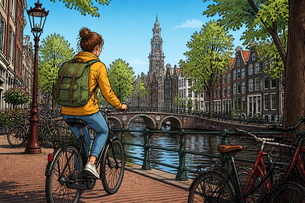 Amsterdam cycle : itinéraires et conseils pour explorer la ville à vélo