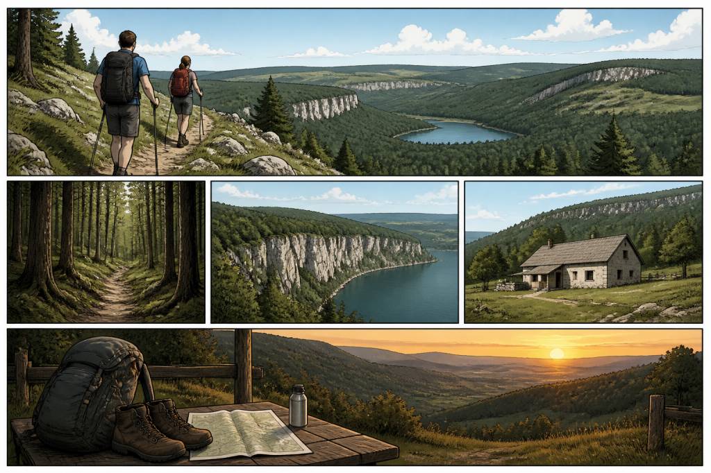 Randonnée jura 5 jours : itinéraire, étapes et conseils pratiques