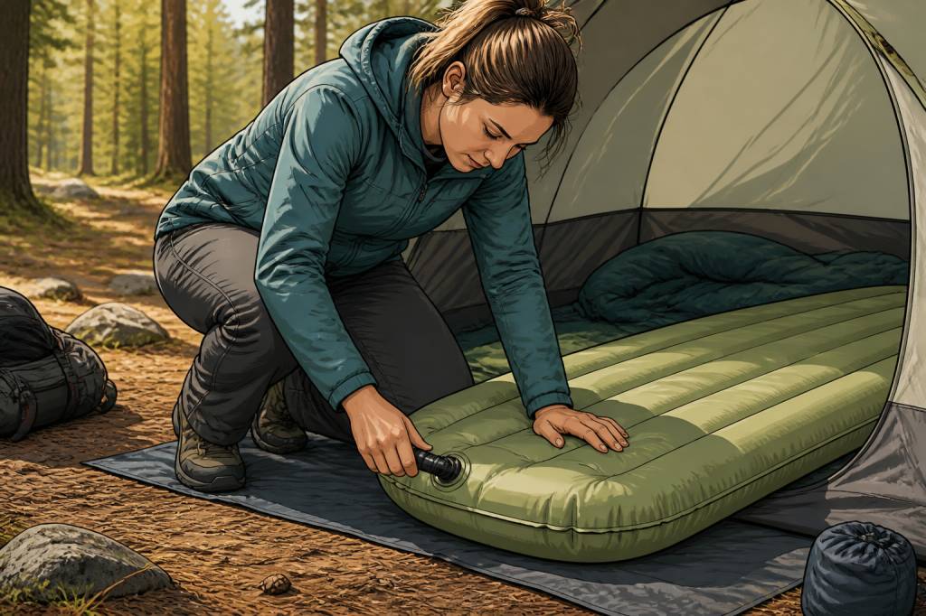Comment gonfler un matelas gonflable avec pompe intégrée efficacement et sans l’endommager