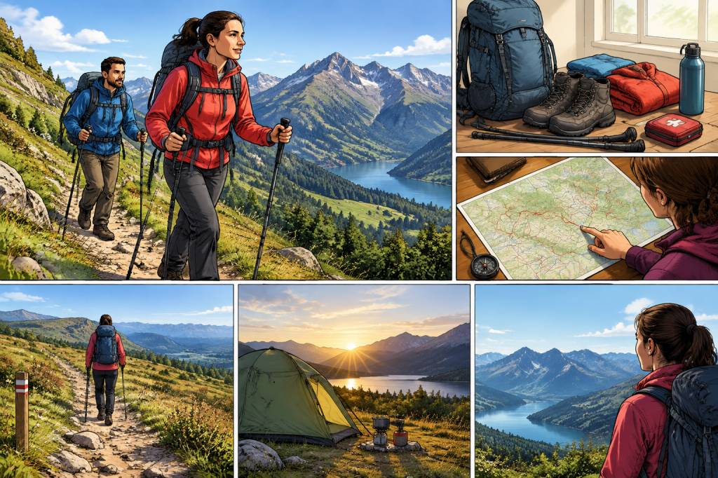 Trekking débutant : guide pratique pour bien préparer sa première randonnée itinérante