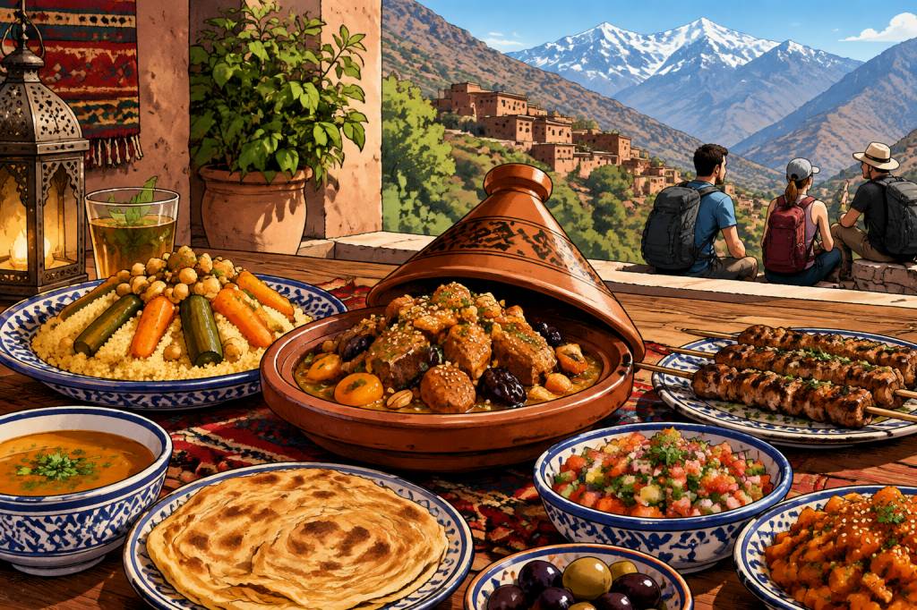 Meilleur plat marocain : 10 spécialités à découvrir après une randonnée au Maroc