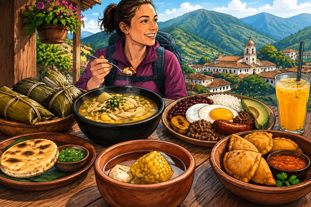 Nourriture Colombie : les spécialités à découvrir avant de partir en randonnée